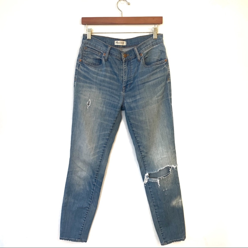 Madewell 9” High Riser Skinny Jeans